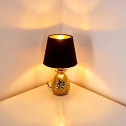 Pina Tischleuchte Gold, 1-flammig -Lampe Verkäufe pina tischleuchte h3283820 do1 2