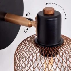 Pipisu Wandleuchte Gold, Messing, Schwarz, 1-flammig -Lampe Verkäufe pipisu wandleuchte h3408452 2