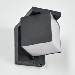 Pocilgas Außenwandleuchte LED Anthrazit, 1-flammig, Bewegungsmelder -Lampe Verkäufe pocilgas aussenwandleuchte h3835456 7