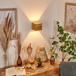 Polcura Wandleuchte Naturfarben, 1-flammig -Lampe Verkäufe polcura wandleuchte h3605820 6