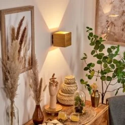 Polcura Wandleuchte Naturfarben, 1-flammig -Lampe Verkäufe polcura wandleuchte h3605820 8