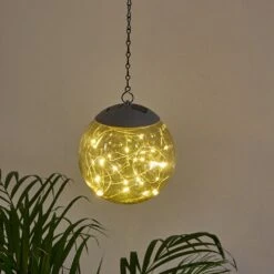 Pollenca Solar-Hängeleuchte LED Rauchfarben, Schwarz, 20-flammig -Lampe Verkäufe pollenca solar haengeleuchte h3368183 11