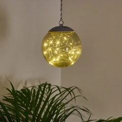 Pollenca Solar-Hängeleuchte LED Rauchfarben, Schwarz, 20-flammig -Lampe Verkäufe pollenca solar haengeleuchte h3368183 2