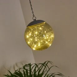 Pollenca Solar-Hängeleuchte LED Rauchfarben, Schwarz, 20-flammig -Lampe Verkäufe pollenca solar haengeleuchte h3368183 9