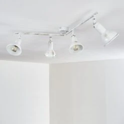 Polmak Deckenleuchte Gold, Weiß, 4-flammig -Lampe Verkäufe polmak deckenleuchte h3092583 do1 12