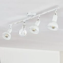 Polmak Deckenleuchte Gold, Weiß, 4-flammig -Lampe Verkäufe polmak deckenleuchte h3092583 do1 19