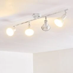 Polmak Deckenleuchte Gold, Weiß, 4-flammig -Lampe Verkäufe polmak deckenleuchte h3092583 do1 6