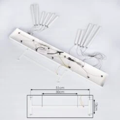 Porquera Pendelleuchte LED Weiß, 11-flammig -Lampe Verkäufe porquera pendelleuchte h3392706 4