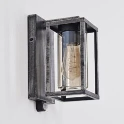 Portalis Aussenwandleuchte Schwarz, Silber, 1-flammig, Bewegungsmelder 25 Portalis Aussenwandleuchte Schwarz, Silber, 1-flammig, Bewegungsmelder -Lampe Verkäufe portalis aussenwandleuchte h3812297 11