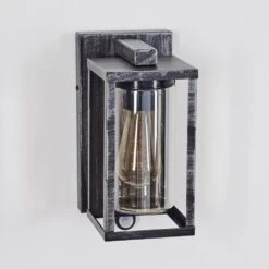 Portalis Aussenwandleuchte Schwarz, Silber, 1-flammig, Bewegungsmelder 21 Portalis Aussenwandleuchte Schwarz, Silber, 1-flammig, Bewegungsmelder -Lampe Verkäufe portalis aussenwandleuchte h3812297 7