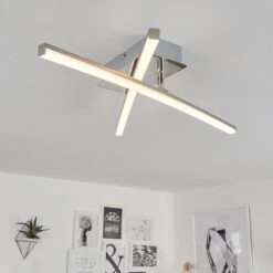 Powassan Deckenleuchte LED Chrom, 2-flammig -Lampe Verkäufe powassan deckenleuchte h3009253 6