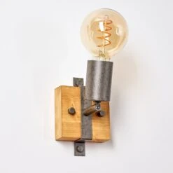 Praia Wandleuchte Braun, Grau, 1-flammig -Lampe Verkäufe praia wandleuchte h3378038 15