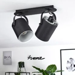 Puelches Deckenleuchte Schwarz, 2-flammig -Lampe Verkäufe puelches deckenleuchte h3567098 9