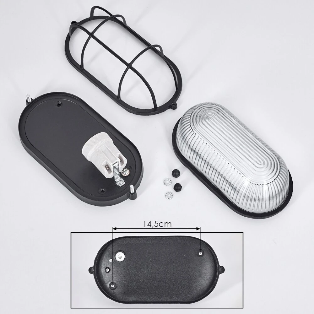 Quintay Deckenleuchte Schwarz, 1-flammig 7 Quintay Deckenleuchte Schwarz, 1-flammig – Bild 5