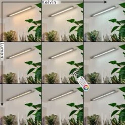 Raivo Unterbauleuchte LED Schwarz, Silber, 1-flammig, Fernbedienung, Farbwechsler 14 Raivo Unterbauleuchte LED Schwarz, Silber, 1-flammig, Fernbedienung, Farbwechsler -Lampe Verkäufe raivo unterbauleuchte h3659021 2