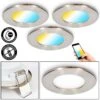 Ramek Einbauleuchte LED Nickel-Matt, 3-flammig -Lampe Verkäufe ramek einbauleuchte h9030935 0