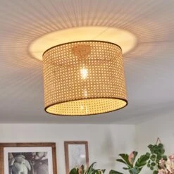 Ramila Deckenleuchte Glas 40 Cm Naturfarben, Schwarz, 1-flammig -Lampe Verkäufe ramila deckenleuchte glas 40 cm h3943076 8