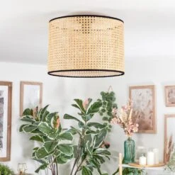 Ramila Deckenleuchte Glas 40 Cm Naturfarben, Schwarz, 1-flammig -Lampe Verkäufe ramila deckenleuchte glas 40 cm h3943076 9