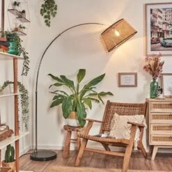 Ramila Stehleuchte 45 Cm Chrom, Schwarz, 1-flammig -Lampe Verkäufe ramila stehleuchte 45 cm h3954812 10