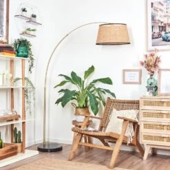 Ramila Stehleuchte 45 Cm Messing, Schwarz, 1-flammig -Lampe Verkäufe ramila stehleuchte 45 cm h3956809 10