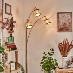 Ramila Stehleuchte Messing, Schwarz, 3-flammig -Lampe Verkäufe ramila stehleuchte h3887356 10