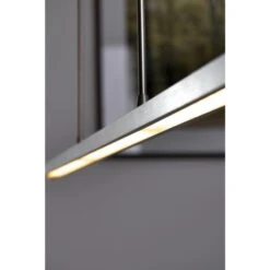 Real Pendelleuchte LED Edelstahl, Nickel-Matt, 1-flammig -Lampe Verkäufe real pendelleuchte 2775 37 p dw do1 13