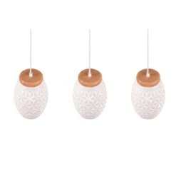 Reality BIDAR Pendelleuchte Naturfarben, Weiß, 3-flammig 15 Reality BIDAR Pendelleuchte Naturfarben, Weiß, 3-flammig -Lampe Verkäufe reality bidar pendelleuchte r31573031 3