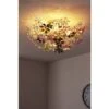 Reality FLOWER Deckenleuchte Bunt, Chrom, 4-flammig -Lampe Verkäufe reality flower deckenleuchte r60014017 0