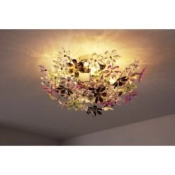 Reality FLOWER Deckenleuchte Bunt, Chrom, 4-flammig -Lampe Verkäufe reality flower deckenleuchte r60014017 7