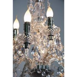 Reality LÜSTER Kronleuchter Transparent, Klar, 9-flammig -Lampe Verkäufe reality luester kronleuchter r1169 00 6