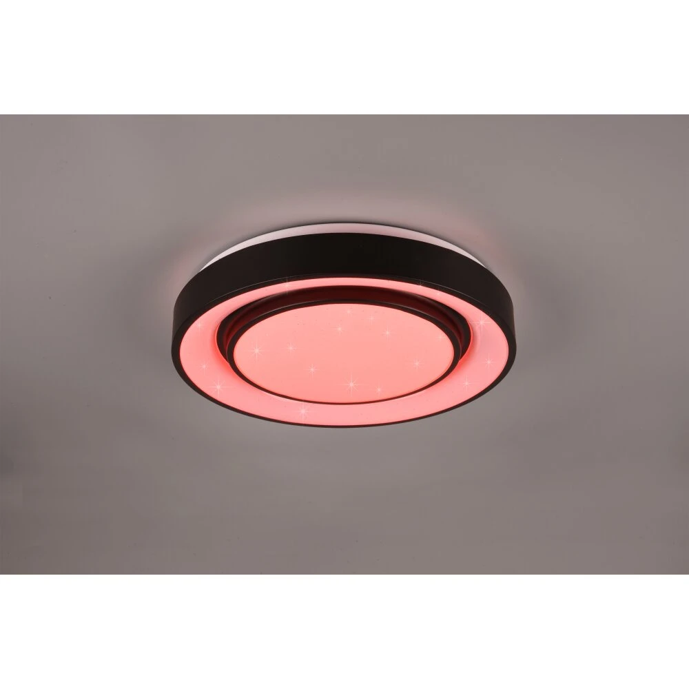 Reality Mona Deckenleuchte LED Schwarz, 1-flammig, Farbwechsler 4 Reality Mona Deckenleuchte LED Schwarz, 1-flammig, Farbwechsler – Bild 2