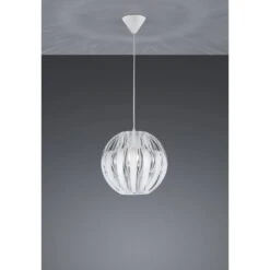 Reality PUMPKIN Pendelleuchte Weiß, 1-flammig