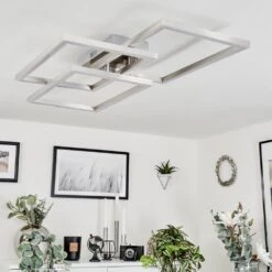 Relous Deckenleuchte LED Edelstahl, 3-flammig, Fernbedienung, Farbwechsler -Lampe Verkäufe relous deckenleuchte h3671603 9