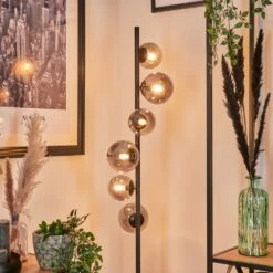 Remaisnil Stehleuchte Glas 10 Cm, 12 Cm Rauchfarben, 6-flammig -Lampe Verkäufe remaisnil stehleuchte glas 10 cm 12 cm h3731024 10