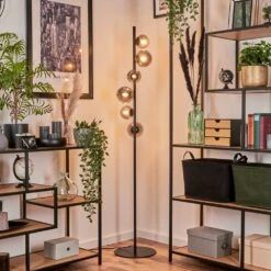 Remaisnil Stehleuchte Glas 10 Cm, 12 Cm Rauchfarben, 6-flammig -Lampe Verkäufe remaisnil stehleuchte glas 10 cm 12 cm h3731024 6