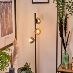 Remaisnil Stehleuchte Glas 10 Cm Bernsteinfarben, Klar, Rauchfarben, 3-flammig -Lampe Verkäufe remaisnil stehleuchte glas 10 cm h3744598 12