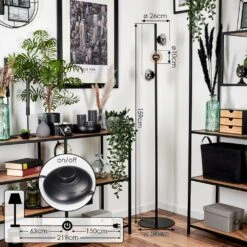 Remaisnil Stehleuchte Glas 10 Cm Bernsteinfarben, Klar, Rauchfarben, 3-flammig -Lampe Verkäufe remaisnil stehleuchte glas 10 cm h3744598 3