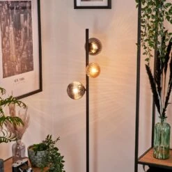 Remaisnil Stehleuchte Glas 12cm, 10cm Bernsteinfarben, Rauchfarben, 3-flammig -Lampe Verkäufe remaisnil stehleuchte glas 12cm 10cm h3781470 10