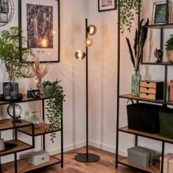 Remaisnil Stehleuchte Glas 12cm, 10cm Bernsteinfarben, Rauchfarben, 3-flammig -Lampe Verkäufe remaisnil stehleuchte glas 12cm 10cm h3781470 6