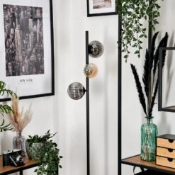 Remaisnil Stehleuchte Glas 12cm, 10cm Bernsteinfarben, Rauchfarben, 3-flammig -Lampe Verkäufe remaisnil stehleuchte glas 12cm 10cm h3781470 9