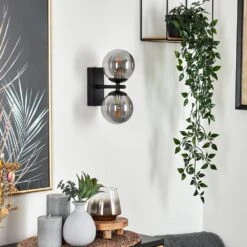 Remaisnil Wandleuchte Schwarz, 2-flammig -Lampe Verkäufe remaisnil wandleuchte h3629406 9