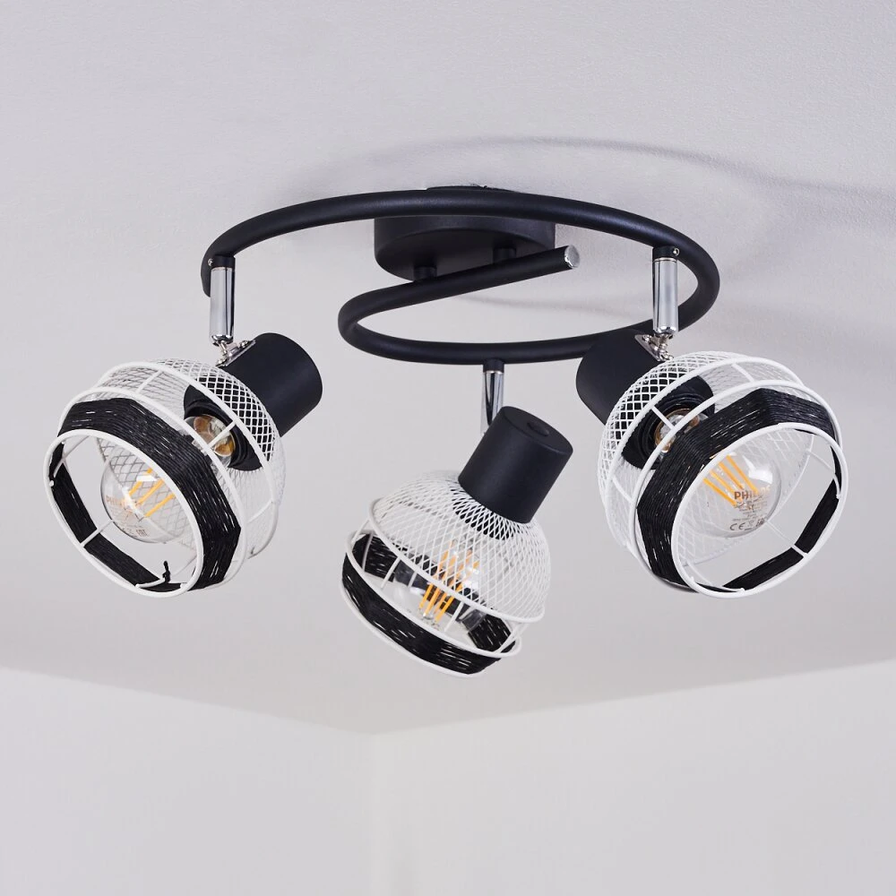 Revsbotn Deckenleuchte Chrom, Schwarz, 3-flammig 10 Revsbotn Deckenleuchte Chrom, Schwarz, 3-flammig – Bild 8