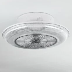 Riccione Deckenventilator LED Weiß, 1-flammig, Fernbedienung, Farbwechsler -Lampe Verkäufe riccione deckenventilator h3428122 7