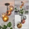 Ripoll Deckenleuchte Glas 15 Cm Gold, Kupferfarben, Rauchfarben, 4-flammig