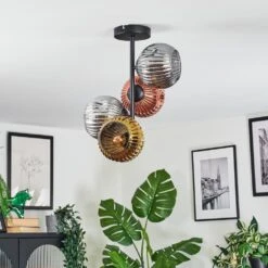 Ripoll Deckenleuchte Glas 15 Cm Gold, Kupferfarben, Rauchfarben, 4-flammig -Lampe Verkäufe ripoll deckenleuchte glas 15 cm h3936948 11