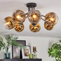 Ripoll Deckenleuchte Glas 15 Cm Gold, Klar, 7-flammig -Lampe Verkäufe ripoll deckenleuchte glas 15 cm h3941904 10