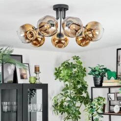 Ripoll Deckenleuchte Glas 15 Cm Gold, Klar, 7-flammig -Lampe Verkäufe ripoll deckenleuchte glas 15 cm h3941904 11