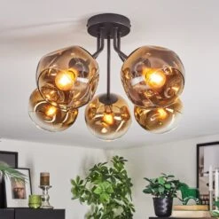 Ripoll Deckenleuchte Glas 15 Cm Gold, Klar, 5-flammig -Lampe Verkäufe ripoll deckenleuchte glas 15 cm h3947333 6