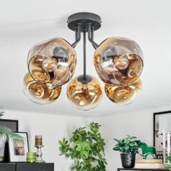 Ripoll Deckenleuchte Glas 15 Cm Gold, Klar, 5-flammig -Lampe Verkäufe ripoll deckenleuchte glas 15 cm h3947333 9