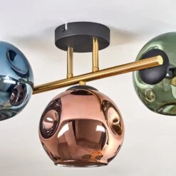 Ripoll Deckenleuchte Glas 15 Cm Gold, Schwarz, 3-flammig -Lampe Verkäufe ripoll deckenleuchte glas 15 cm h3952566 5